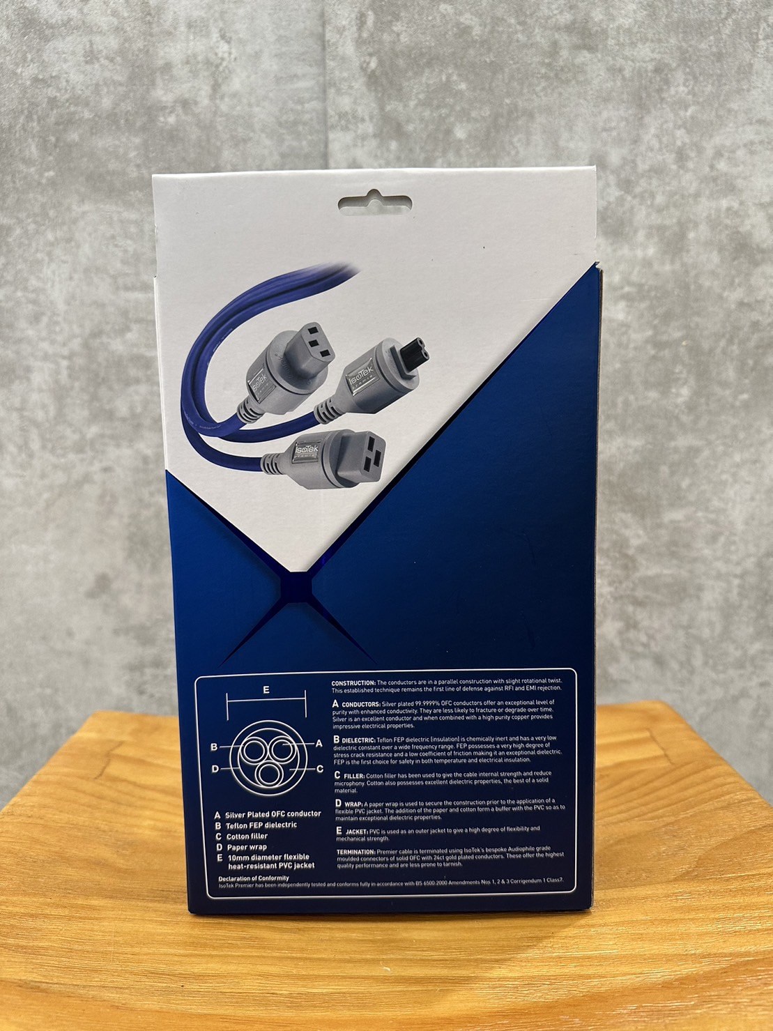  英國 IsoTek - EVO3 Premier 電源線