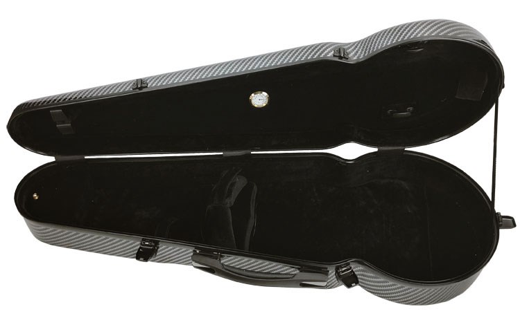JYC Music JA-150中提琴盒15.5-17吋-黑色斜紋款/具備溼度計/羽量級複合材料