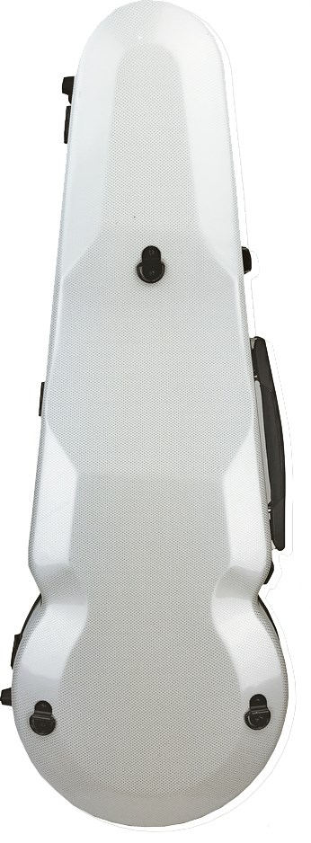 JYC Music JA-150中提琴盒15.5-17吋-白色格點款/具備溼度計/羽量級複合材料