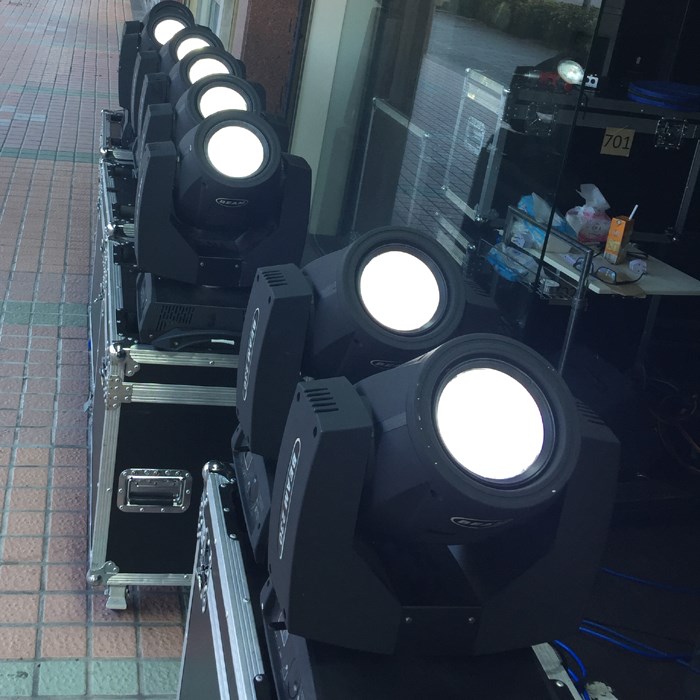 器材出租-BEAM230光束電腦燈/高亮度/可變色/(非販售)-日租每組$1000/24h /多日優惠另洽
