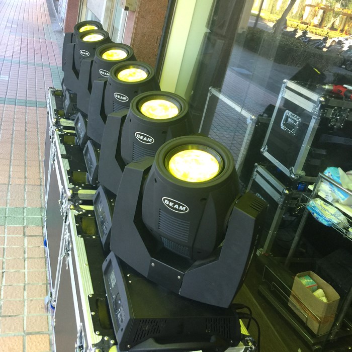 器材出租-BEAM230光束電腦燈/高亮度/可變色/(非販售)-日租每組$1000/24h /多日優惠另洽