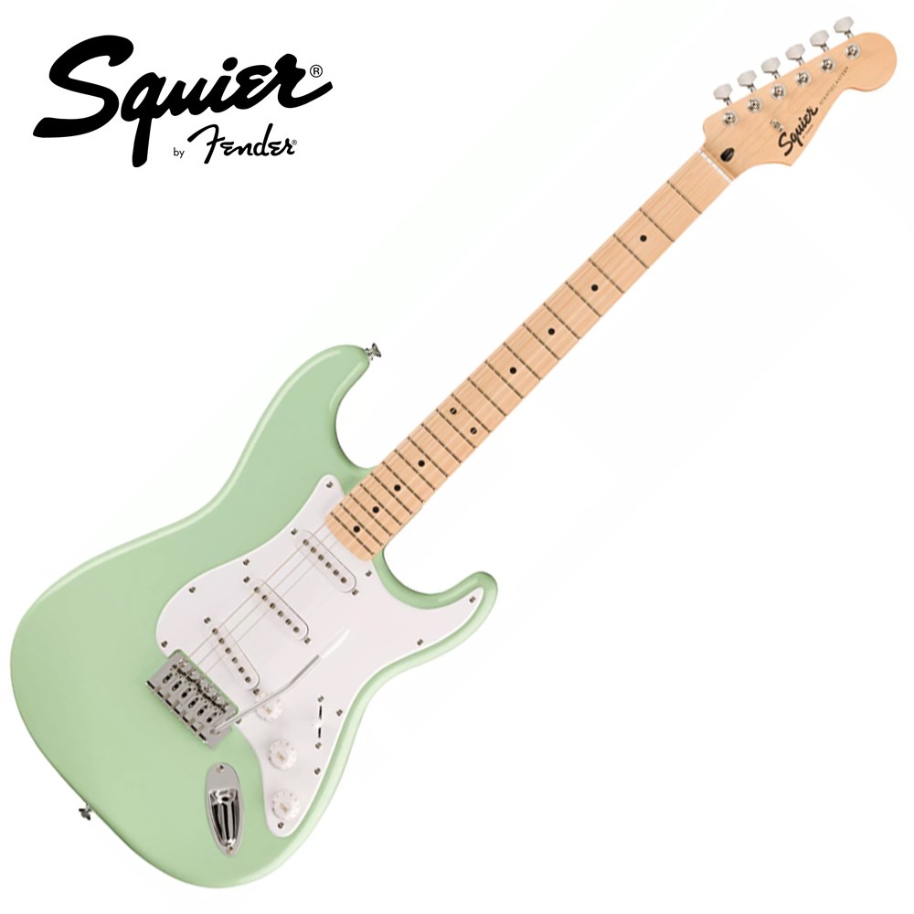 Fender Squier Sonic Strat WPG MN電吉他-SFG湖水綠/超值5好禮/加贈Blackstar3m