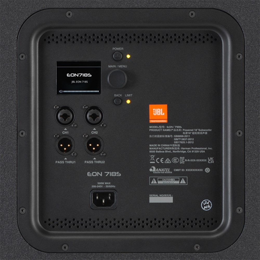 EON718S 主動式PA重低音喇叭