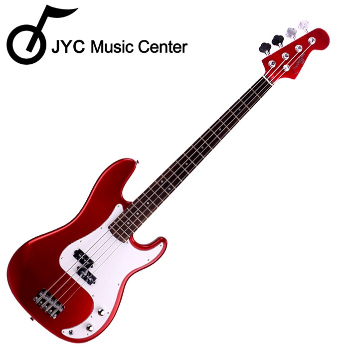 JYC MUSIC 嚴選ST1入門電貝斯-經典紅/超值限量款附贈5好禮