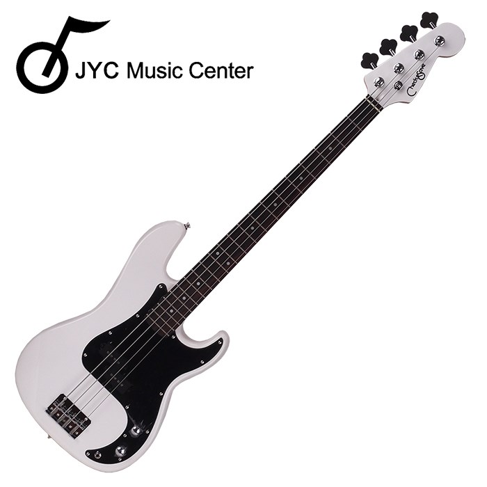 JYC MUSIC 嚴選ST1入門電貝斯-白色/超值限量款附贈5好禮