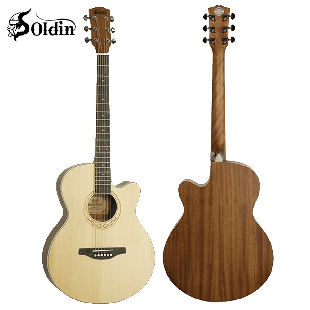 Soldin SA-4072 嚴選雲杉單板/桃花芯-40吋GA桶入門吉他 / 加贈5好禮 /原廠公司貨