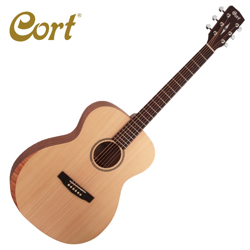 CORT Luce bevel cut 雲杉面單板木吉他-原廠公司貨
