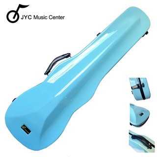 JYC Music JV-1005 碧藍色 TIFFANY 藍 小提琴三角硬盒~4/4(輕量級複合材料)僅重1.69kg