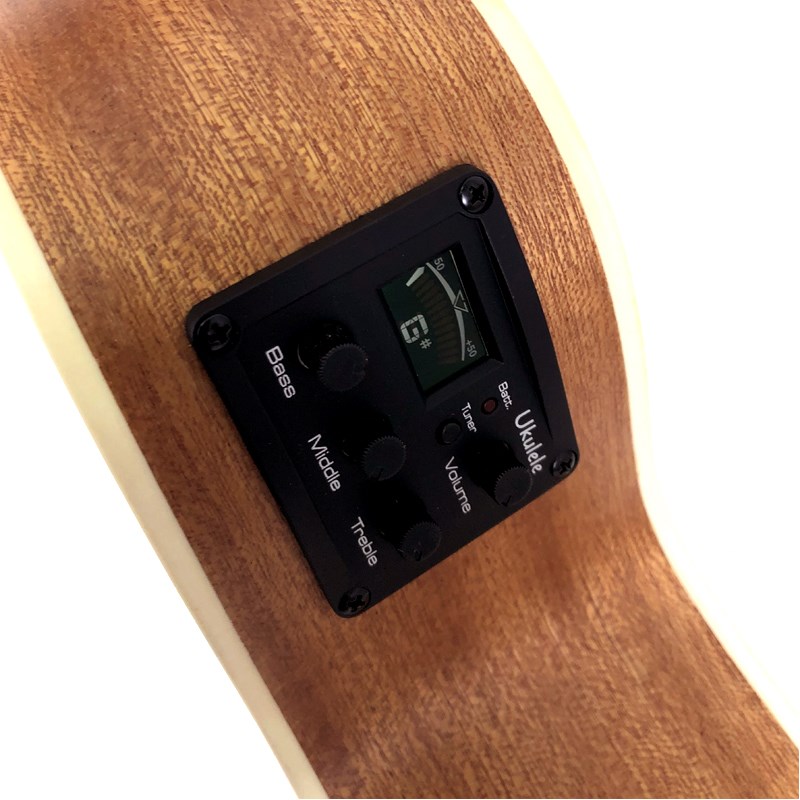 台灣品牌BGTM嚴選BUT-1260SE雲杉面單板26吋電烏克麗麗-沙比力側背板/內建調音器/原廠公司貨