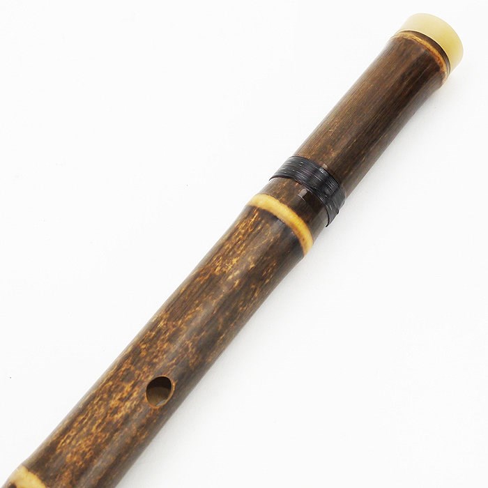 JYC Music杭州.余杭 JYC 820A 精選紫竹刻字三截白铜花角洞簫
