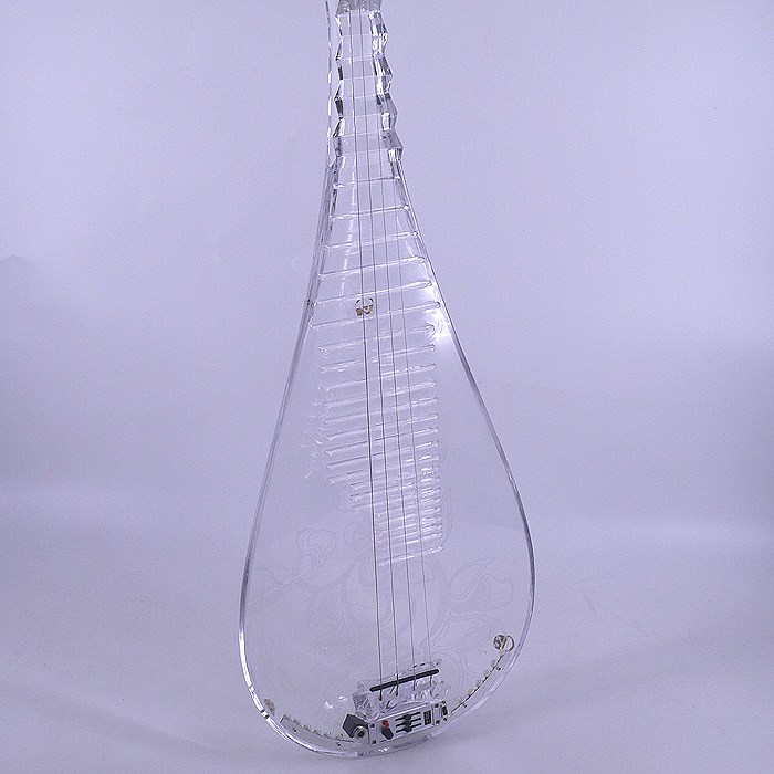 JYC Music最新款 SJ-1E水晶琵琶-職業演出可肩背/具備6.3輸出抗噪低雜訊/高亮度LED光源/三段EQ控制/手工製作/客製款限量預購 