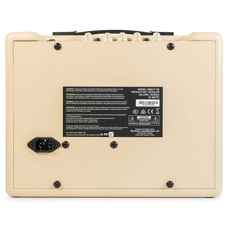 Blackstar DEBUT 15E電吉他音箱-內建破音/延遲效果器/米色15W音箱/原廠公司貨
