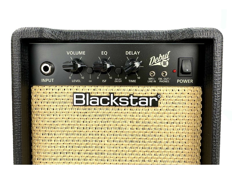 Blackstar DEBUT 10E電吉他音箱-內建破音/延遲效果器/黑色米白任選10W音箱/原廠公司貨