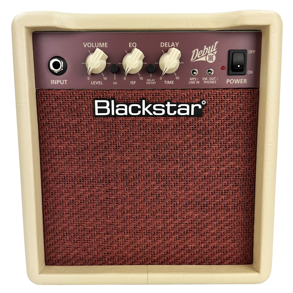 Blackstar DEBUT 10E電吉他音箱-內建破音/延遲效果器/黑色米白任選10W音箱/原廠公司貨