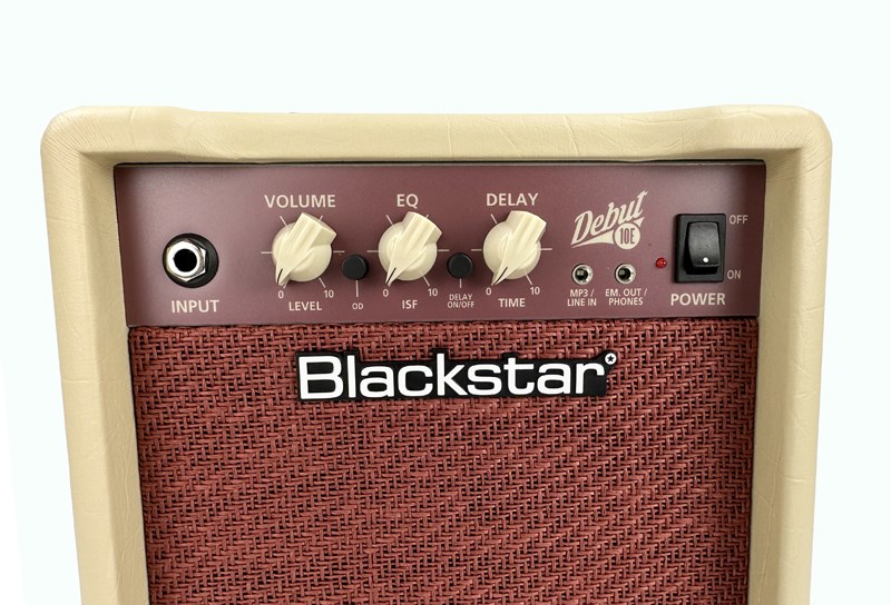 Blackstar DEBUT 10E電吉他音箱-內建破音/延遲效果器/黑色米白任選10W音箱/原廠公司貨