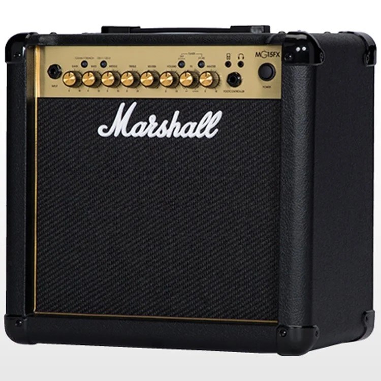 Marshall MG15GFX 經典金色15W電吉他音箱
