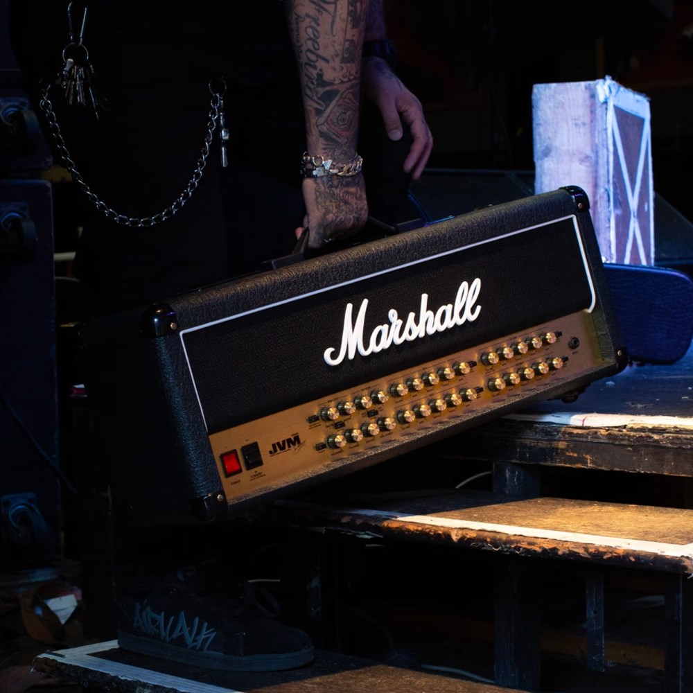 Marshall JVM410 多功能100W 電吉他音箱頭/適用於所有1960音箱/原廠公司貨