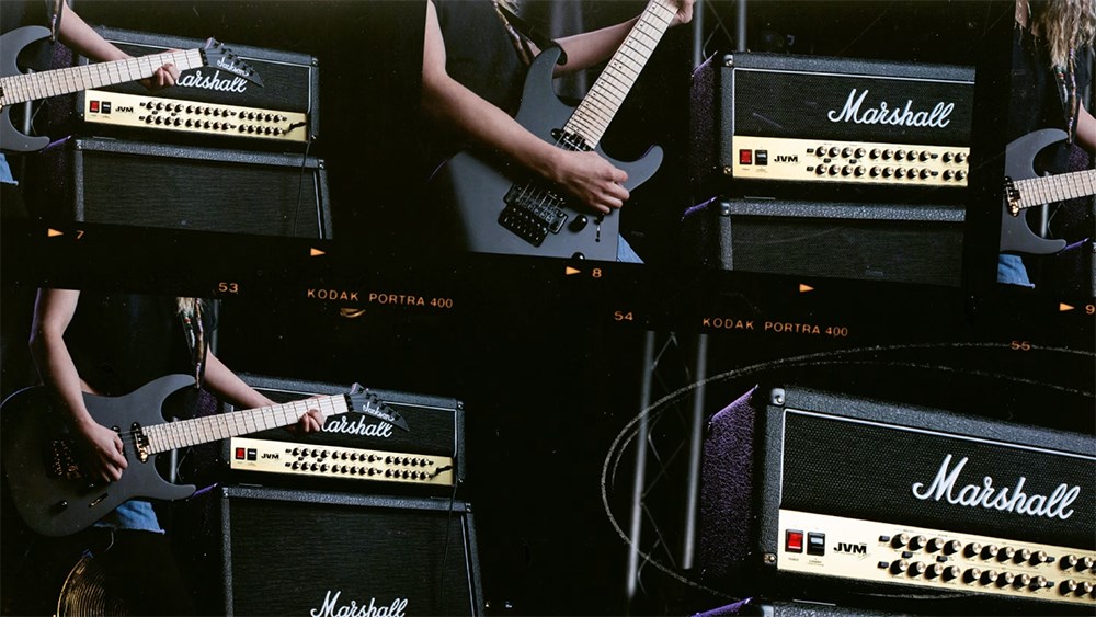 Marshall JVM410 多功能100W 電吉他音箱頭/適用於所有1960音箱/原廠公司貨