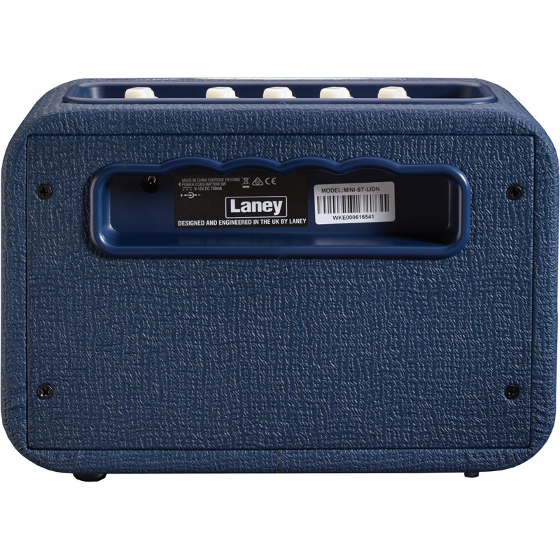 LANEY Mini-ST系列迷你電吉他音箱-2x3吋單體/6瓦可裝電池/具備Delay功能/兩色任選/原廠公司貨