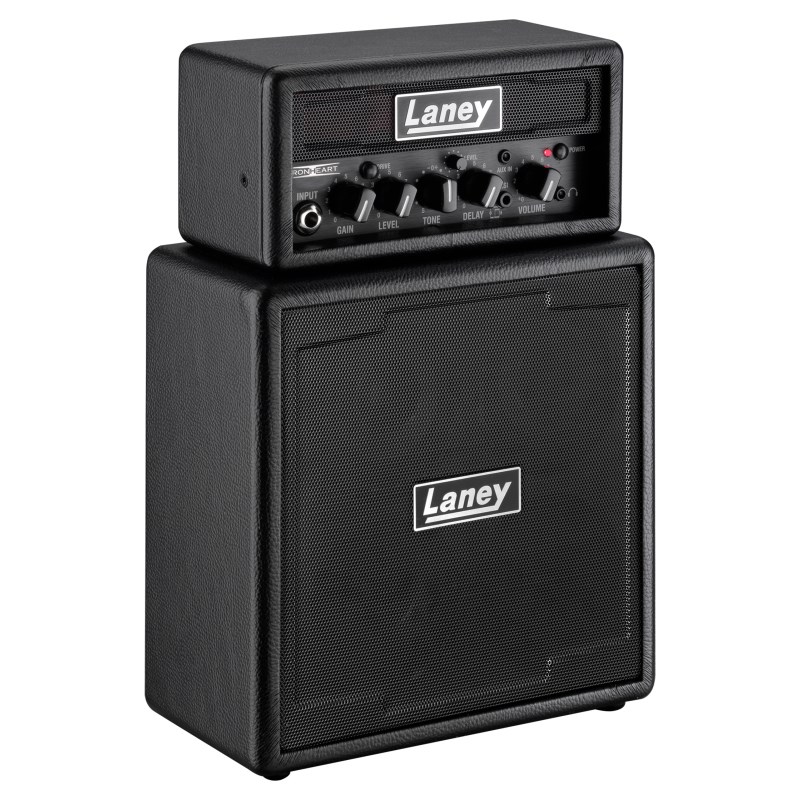 LANEY Ministack系列迷你電吉他音箱-4x3吋單體/6瓦可裝電池/具備Delay功能/兩色任選/原廠公司貨