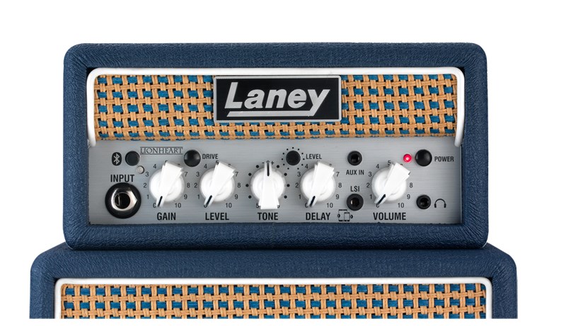 LANEY Ministack-B系列迷你電吉他音箱-可藍芽撥放/4x3吋單體/6瓦可裝電池/具備Delay功能/兩色任選/原廠公司貨