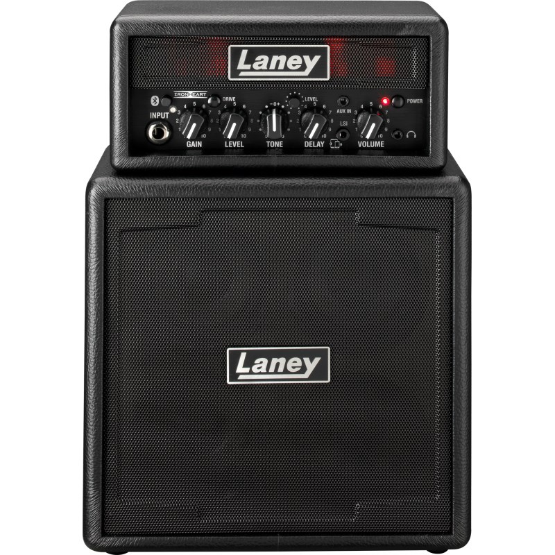 LANEY Ministack-B系列迷你電吉他音箱-可藍芽撥放/4x3吋單體/6瓦可裝電池/具備Delay功能/兩色任選/原廠公司貨