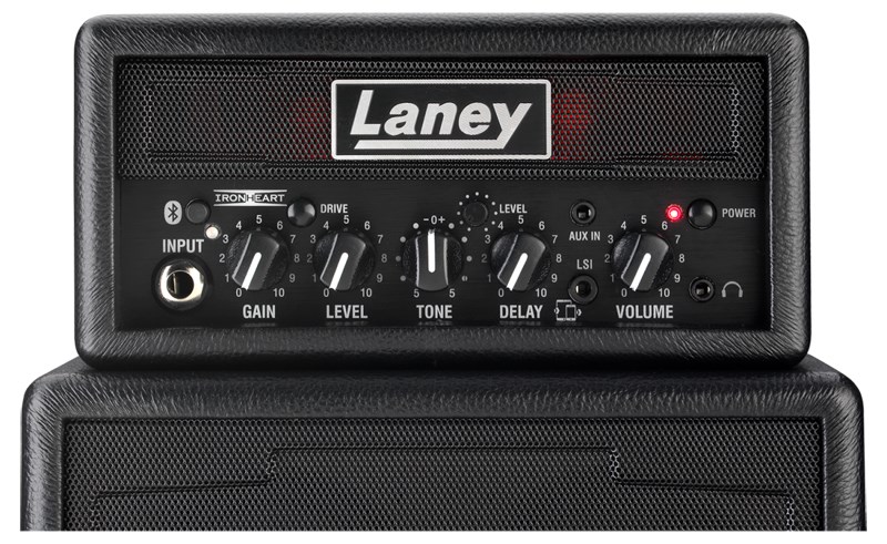 LANEY Ministack-B系列迷你電吉他音箱-可藍芽撥放/4x3吋單體/6瓦可裝電池/具備Delay功能/兩色任選/原廠公司貨