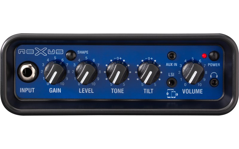 LANEY Mini-BASS-NX系列迷你電貝斯音箱-2x3吋單體/6瓦可裝電池/中高頻EQ控制功能/原廠公司貨