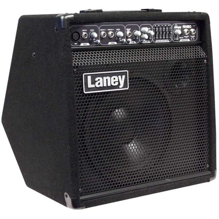 LANEY AH80 多功能鍵盤音箱-1x10吋單體/80瓦/3組輸入5段EQ附效果器/原廠公司貨
