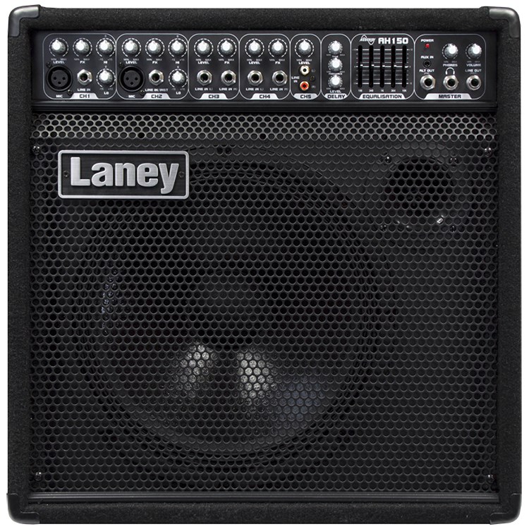 LANEY AH150 多功能鍵盤音箱-1x12吋單體/150瓦/5組輸入5段EQ附效果器/原廠公司貨