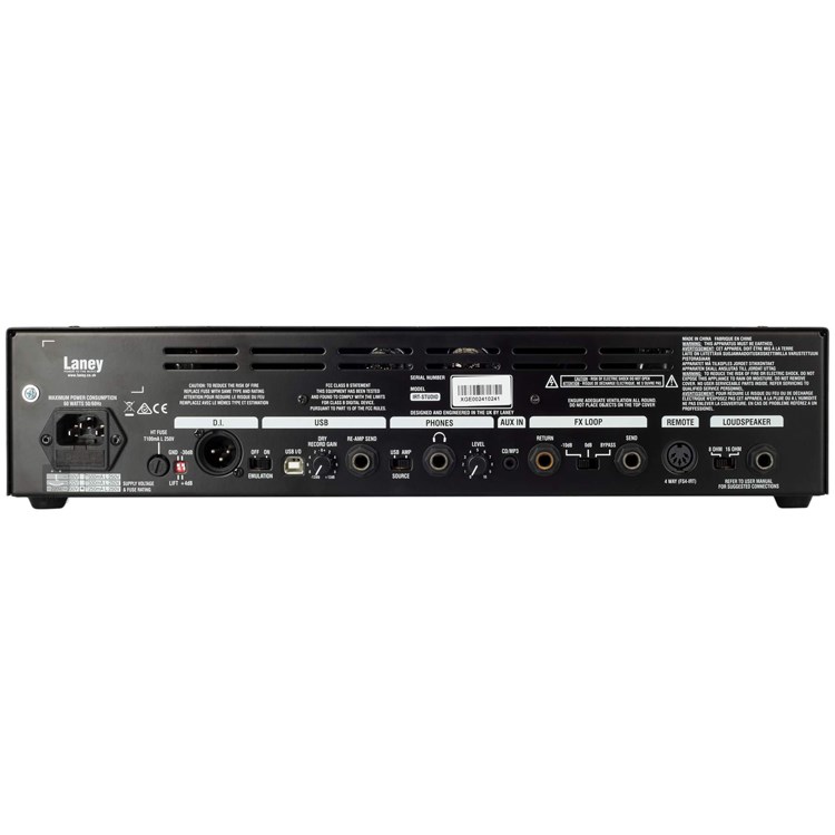 LANEY IRT-STUDIO 機櫃式真空管吉他音箱/15瓦 Rack Head