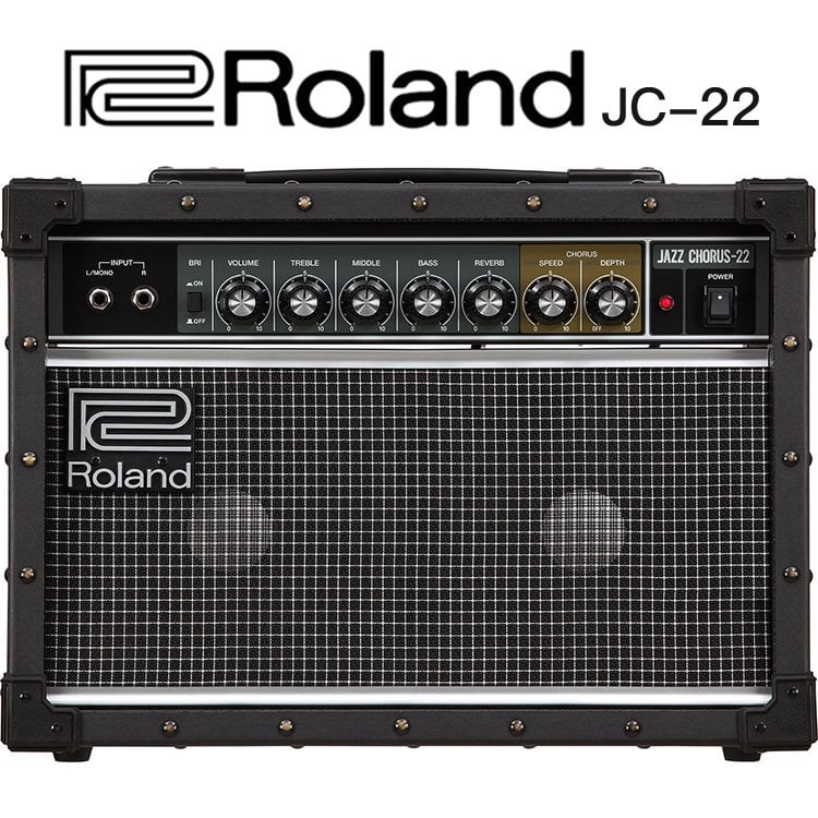 ROLAND JC-22 Jazz Chorus Amplifier 立體聲30瓦擴大器/吉他貝斯音箱