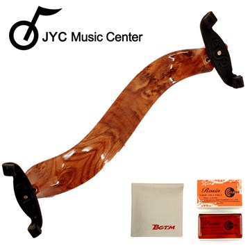 JYC MUSIC 小提琴木紋肩墊套裝組(3/4-4/4專用) 限量!!
