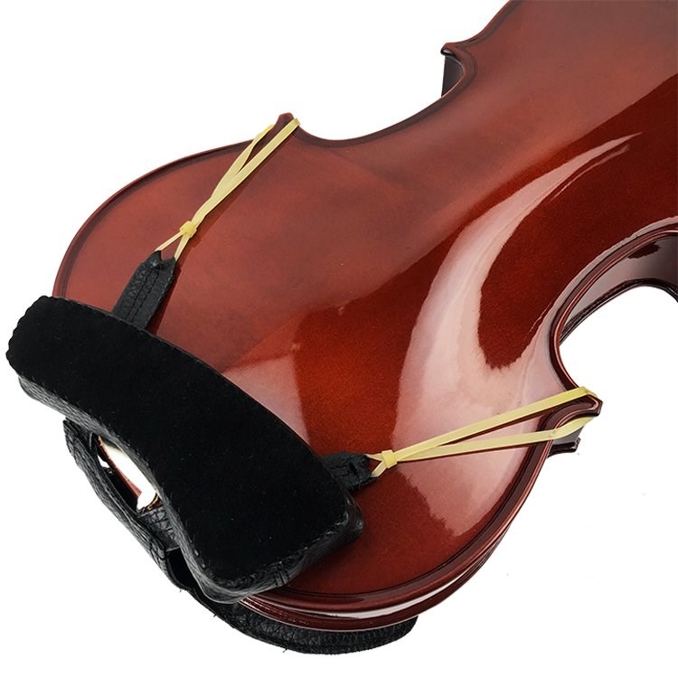 JYC Music 嚴選仿小羊皮革質感肩墊  黑色4/4-3/4通用~限量 