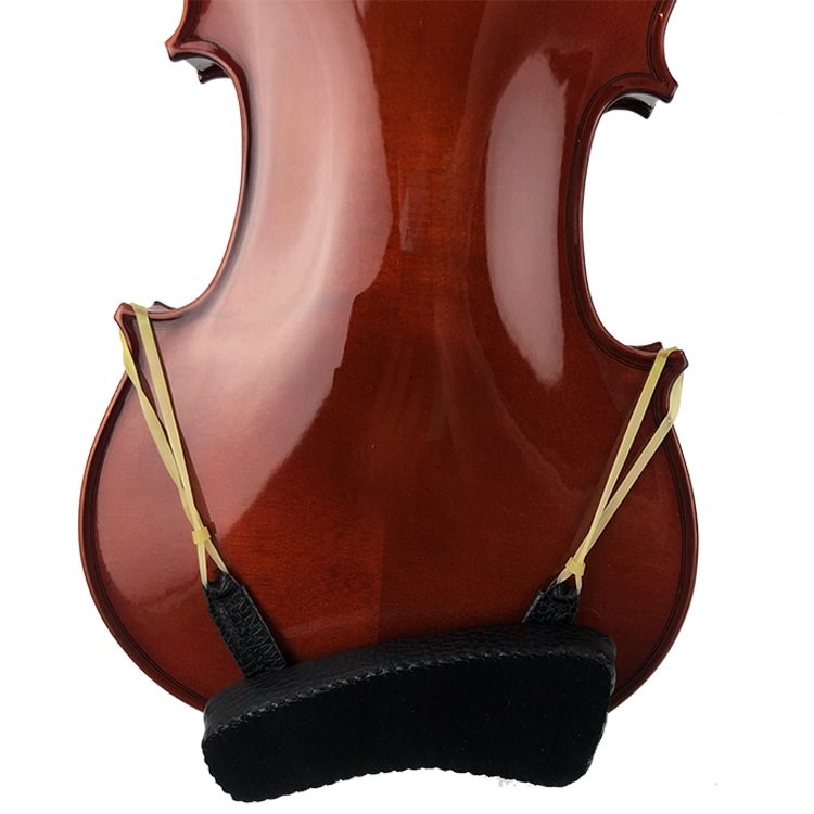 JYC Music 嚴選仿小羊皮革質感肩墊  黑色4/4-3/4通用~限量 