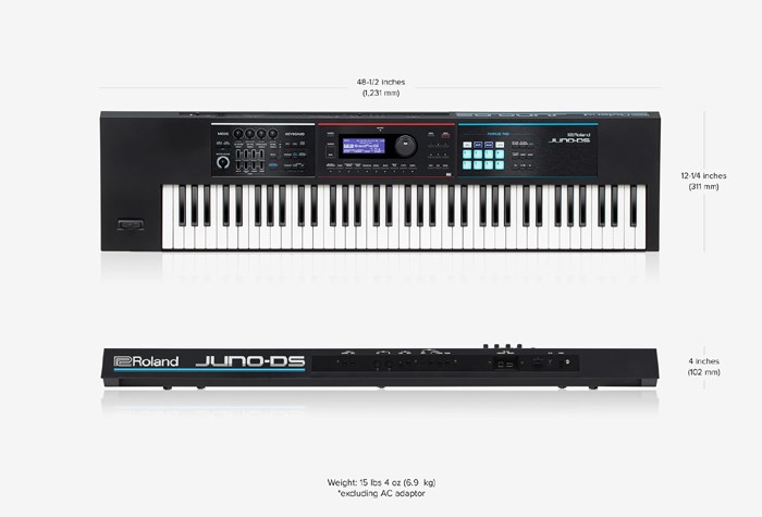Roland JUNO-DS76   Synthesizer 76鍵合成器  鍵盤