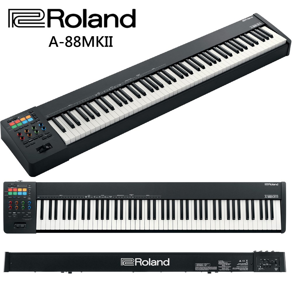 Roland A-88MKII  88鍵MIDI鍵盤控制器