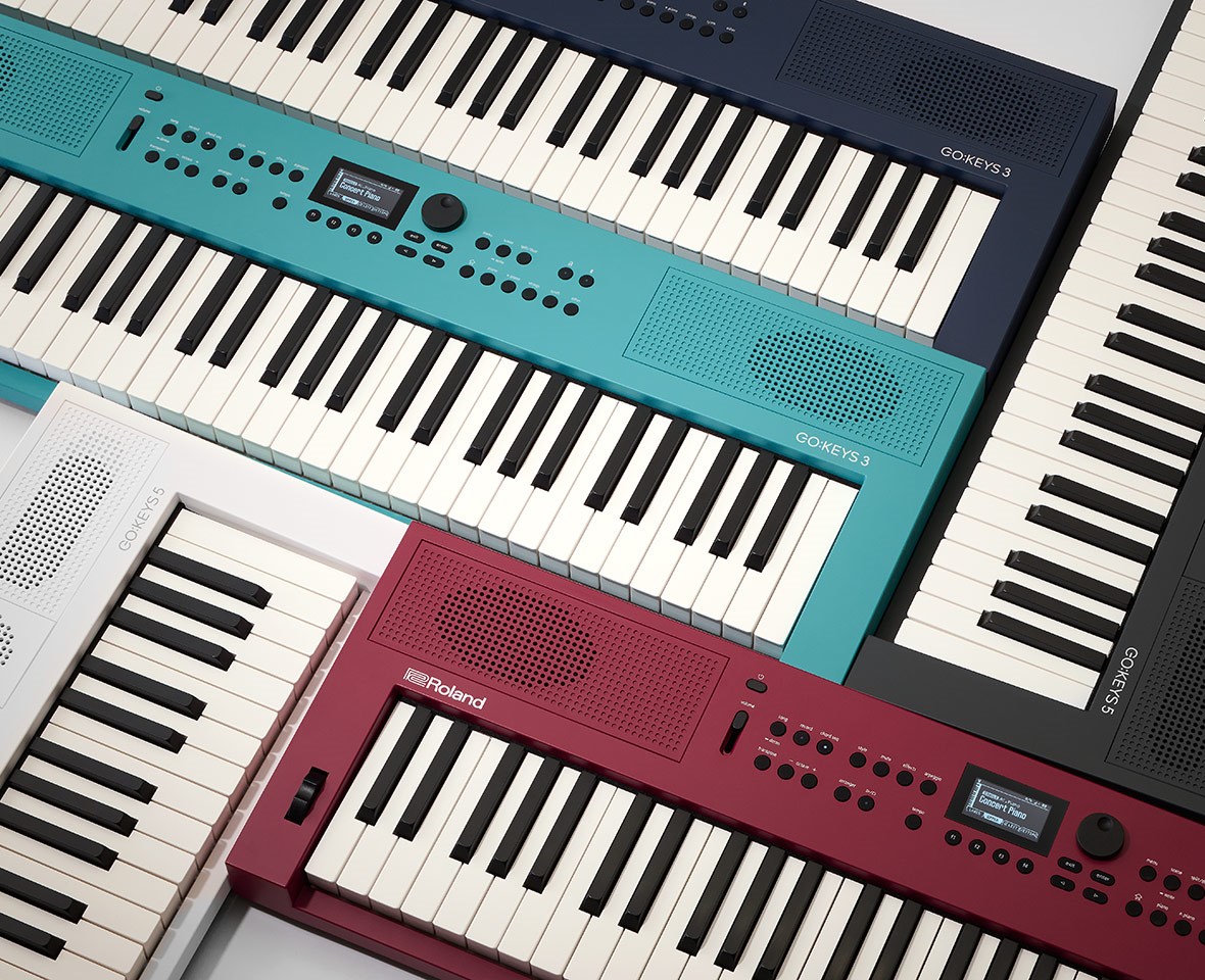 Roland GO:KEYS3 音樂創作鋼琴-三色任選-61鍵鍵盤-原廠公司貨