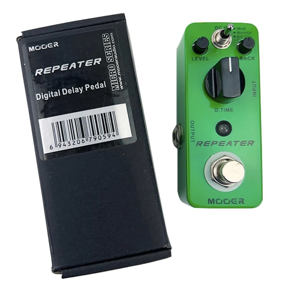 Mooer Repeater 延遲/並聯迴路效果器 Repeater【Digital Delay Pedal】MREG-RP