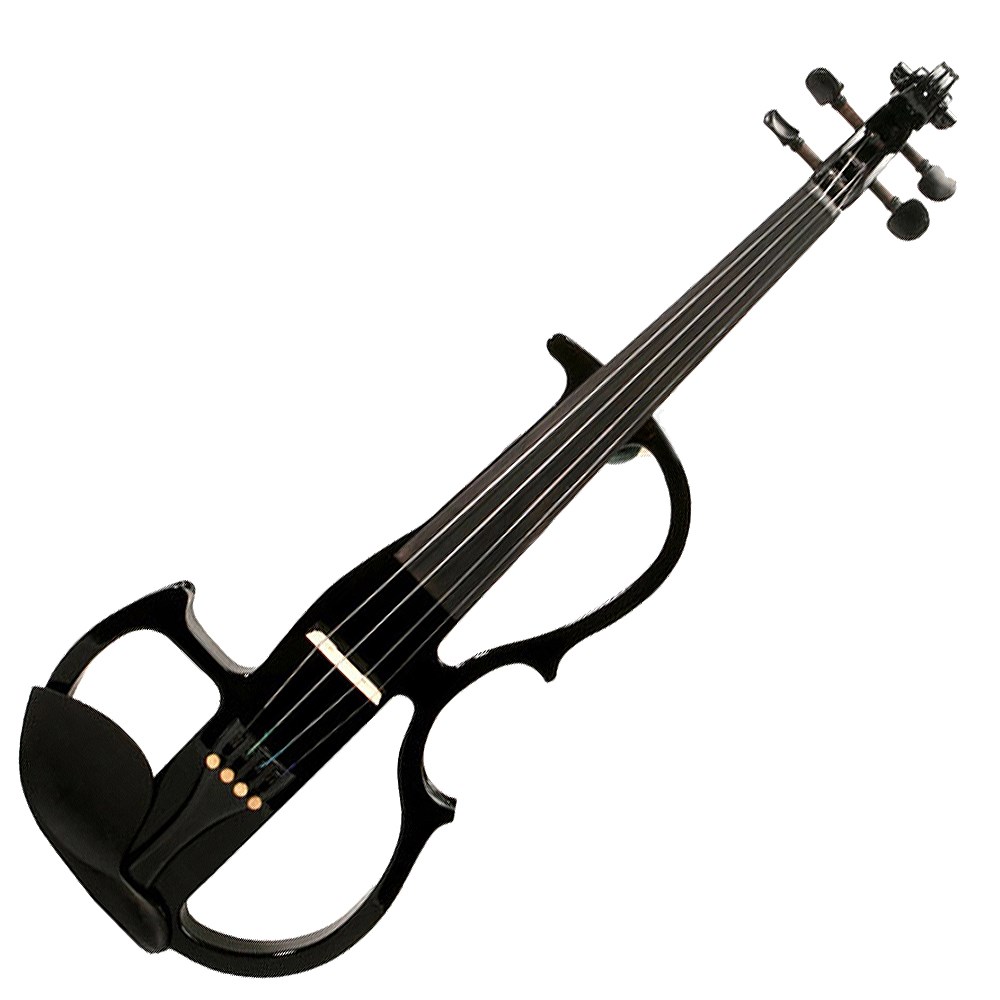 JYC Musuc嚴選V6 plus豪華版靜音提琴-進階款拾音器/4色任選3.5輸出/原廠六好禮/原廠公司貨