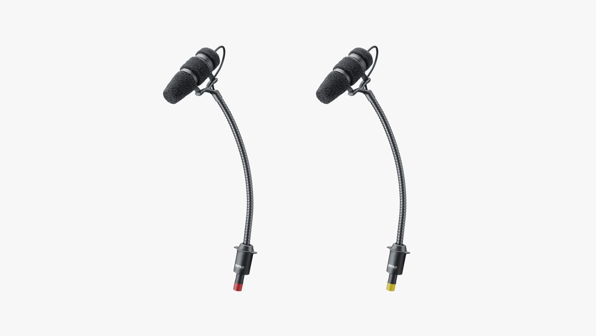 DPA 4099P 鋼琴專用收音麥克風2入-鵝頸式專業級/具備鋼琴專用固定座/原廠公司貨