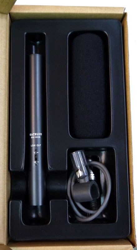 庫存品出清-KATELUO EM-1500B專業收音麥克風~樂器/採訪/情境收音/功能正常限自取