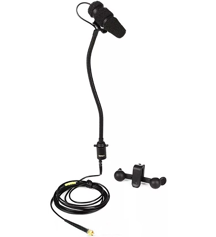 DPA 4099S 薩克斯風專用收音麥克風-鵝頸式專業級/具備薩克斯風專用固定夾/原廠公司貨