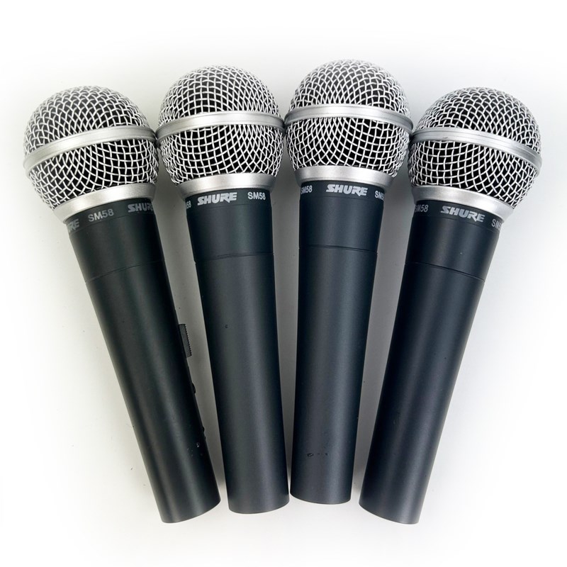 器材出租-SHURE SM58 人聲收音麥克風(非販售)-每日租金$300/支 /多日優惠另洽/ 限自取