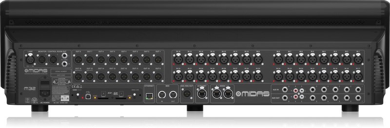 MIDAS M32 LIVE數位混音器-32in / 16out 含多軌錄音卡 原廠公司貨