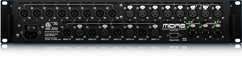 MIDAS  DL155數位類比舞台盒-原廠公司貨