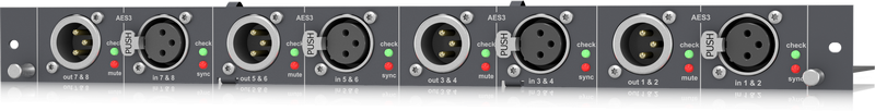 MIDAS  DL452 裝在DL351上介面卡-8個輸入通道&8個輸出通道轉換器