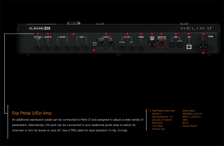 LINE 6 Helix LT 綜合效果器/錄音介面/流線型/原廠公司貨