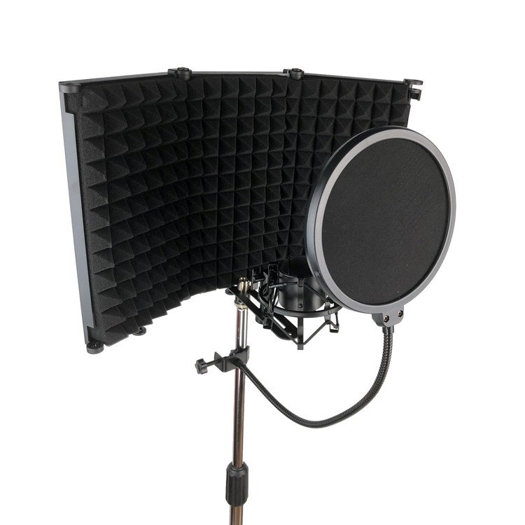 JYC Music輕量級DR-30S麥克風隔音門套裝組-嚴選ABS三門款/含防風罩及防震架