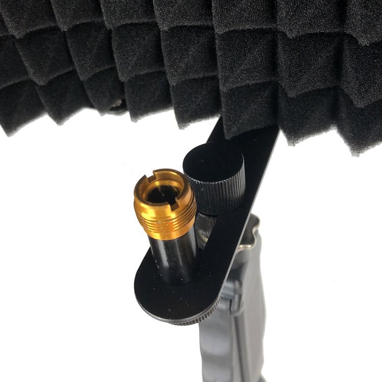 JYC Music職業級DR-50TXA 麥克風隔音門裝組-金屬五門外銷款/含防風罩及防震架/台製麥克風架